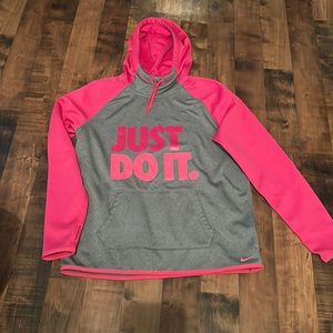 Nike Therma Fit Pink Hoodie Sweatshirt